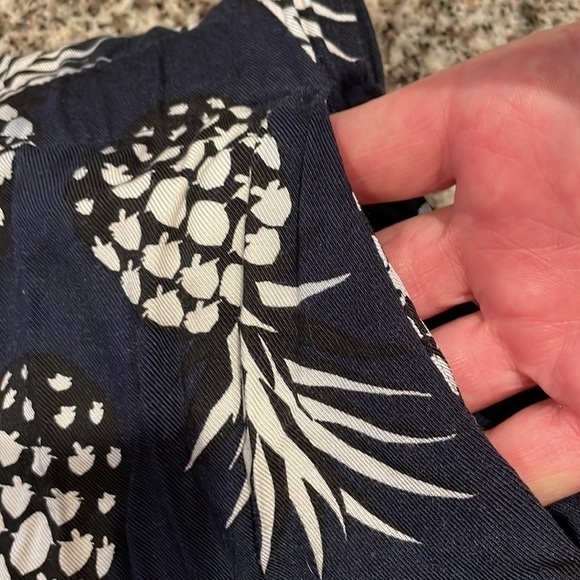 Maurices Pineapple High Rise Paper Bag Shorts - Picture 4 of 6